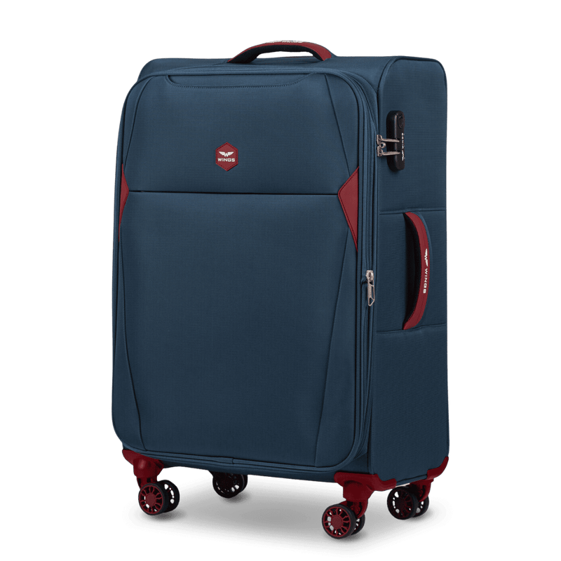 Medium Soft DIPPER Wings Suitcase 24" BLUE