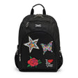 WINGS kinder-schoolrugzak 19L met etui en LOVE-patches