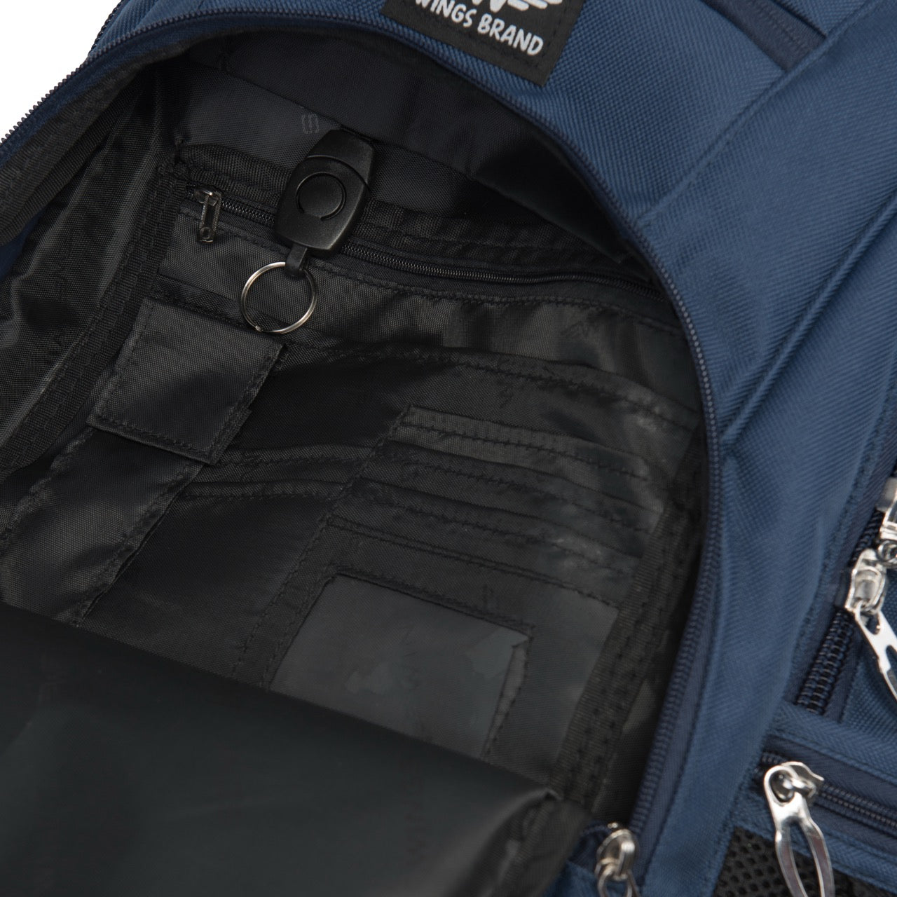 Mochila escolar infantil WINGS de 19 l con estuche y parches POPY