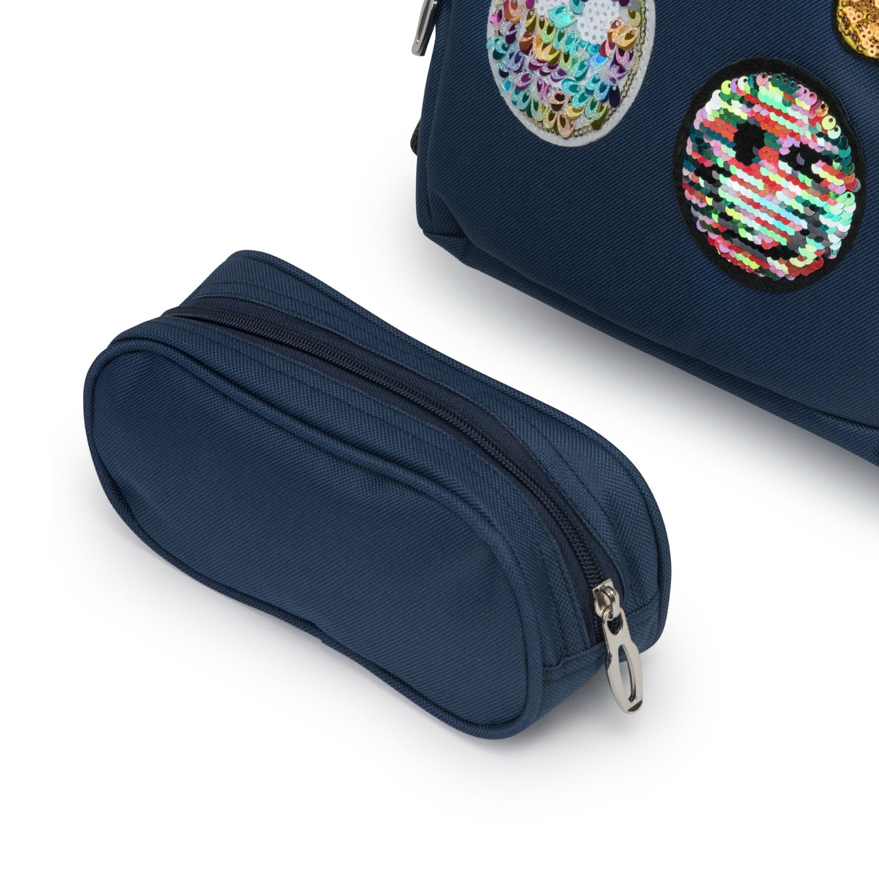Mochila escolar infantil WINGS de 19 l con estuche y parches POPY