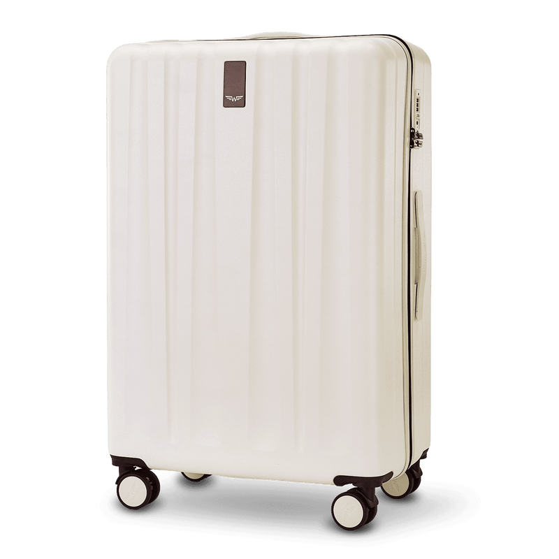 Large WINGS GREBE 28" suitcase OFF WHITE