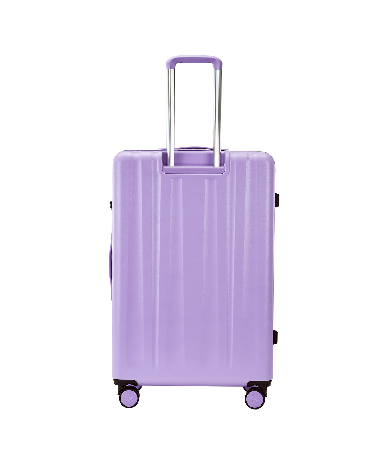 Large WINGS GREBE 28" suitcase WHITE PURPLE