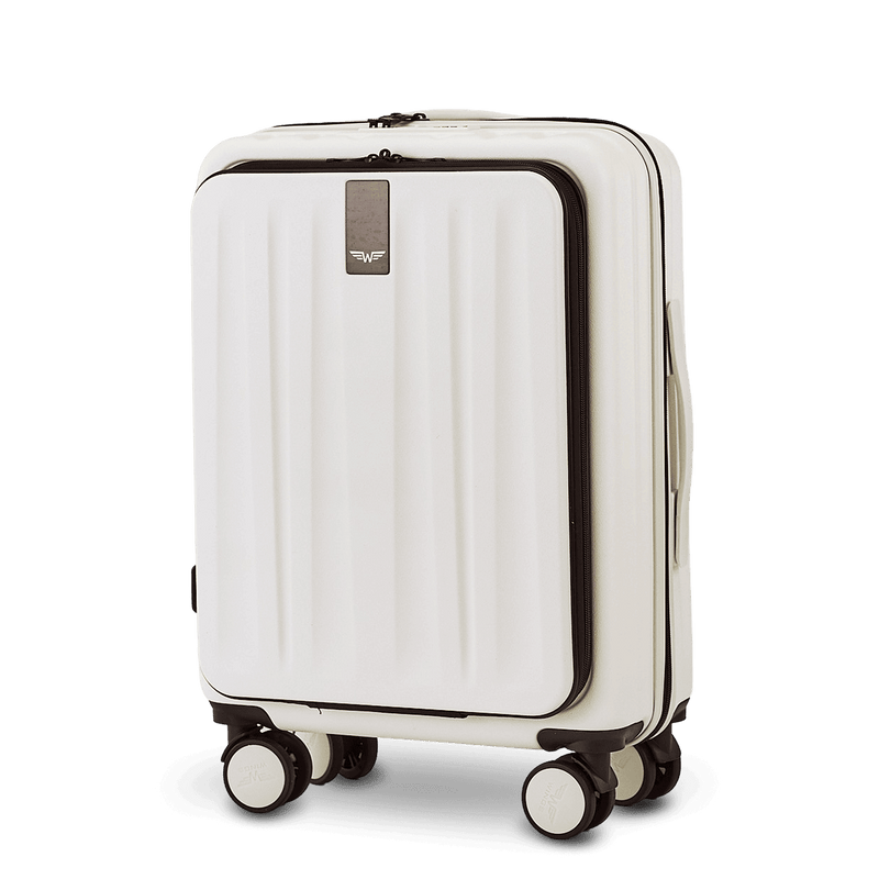 WINGS GREBE 20"-Kabinenkoffer mit Vordertasche OFF WHITE