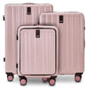 Sæt med 3 kufferter WINGS GREBE ROSE GOLD