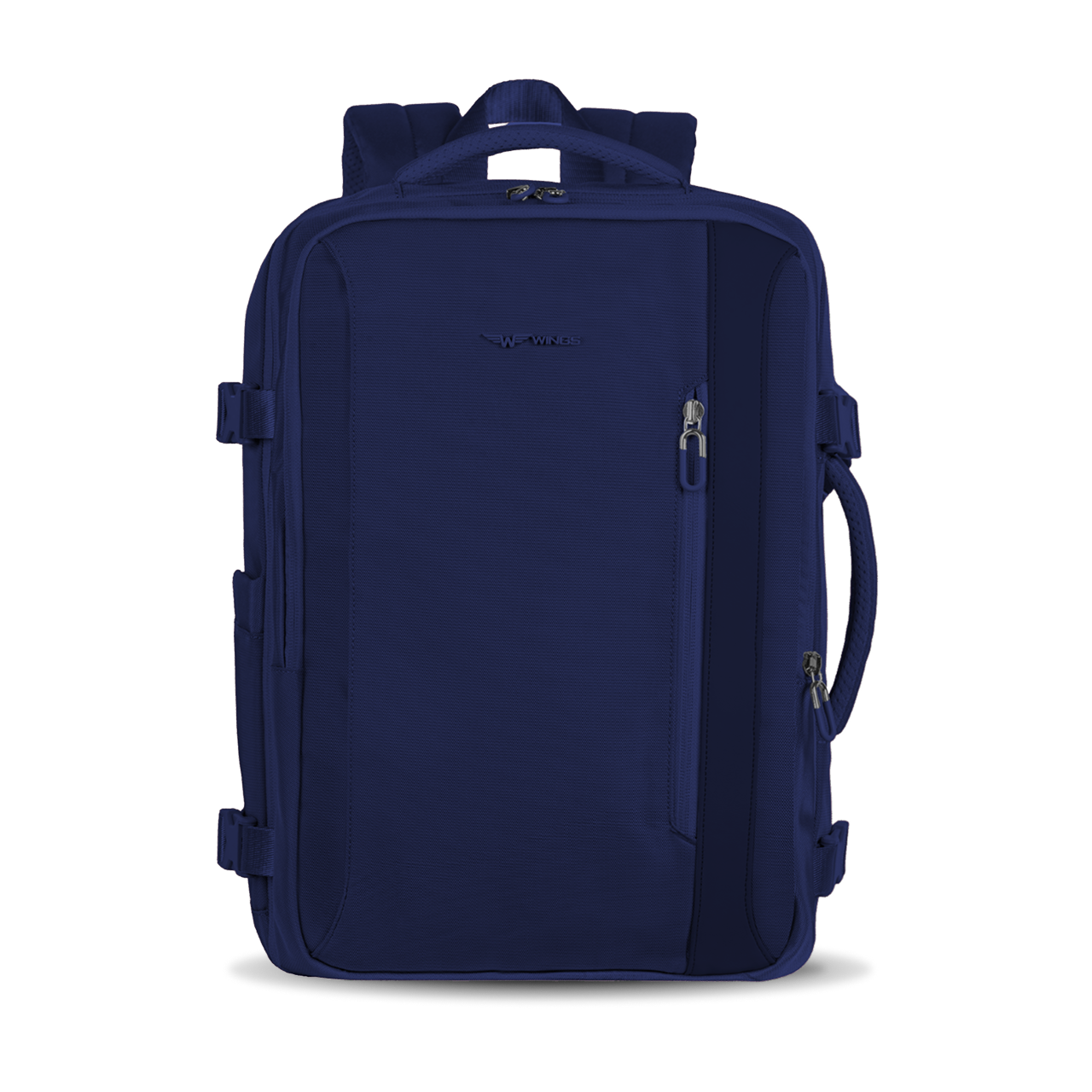 WINGS Multifunktionaler Rucksack SKYLARK, erweiterbar, BLUE – WINGSBRAND