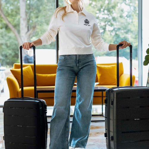 Medium Suitcase Wings HAWFINCH 3.0 Polypropylene 24" BLACK