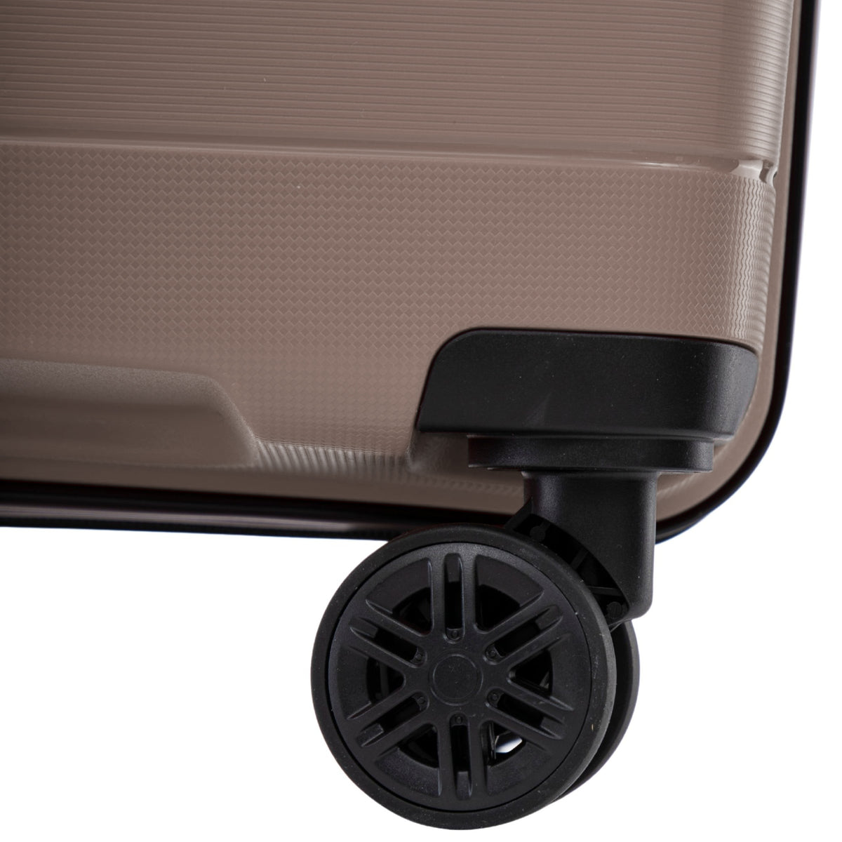 Wings HAWFINCH 3.0 set of 3 polypropylene suitcases COFFEE