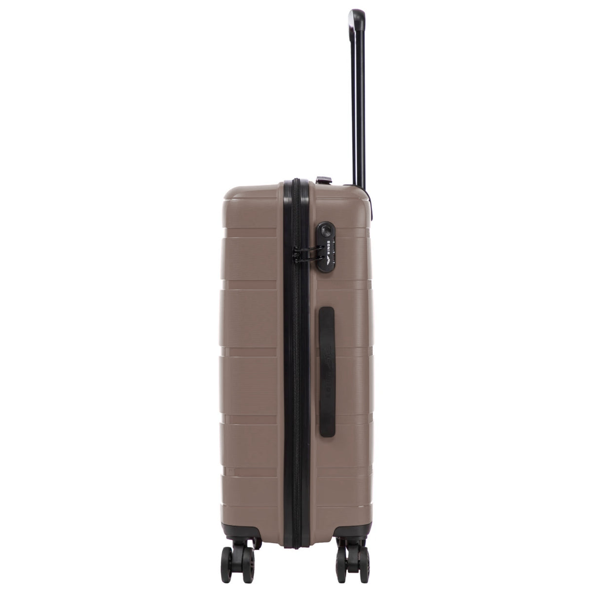 Wings HAWFINCH 3.0 set of 3 polypropylene suitcases COFFEE