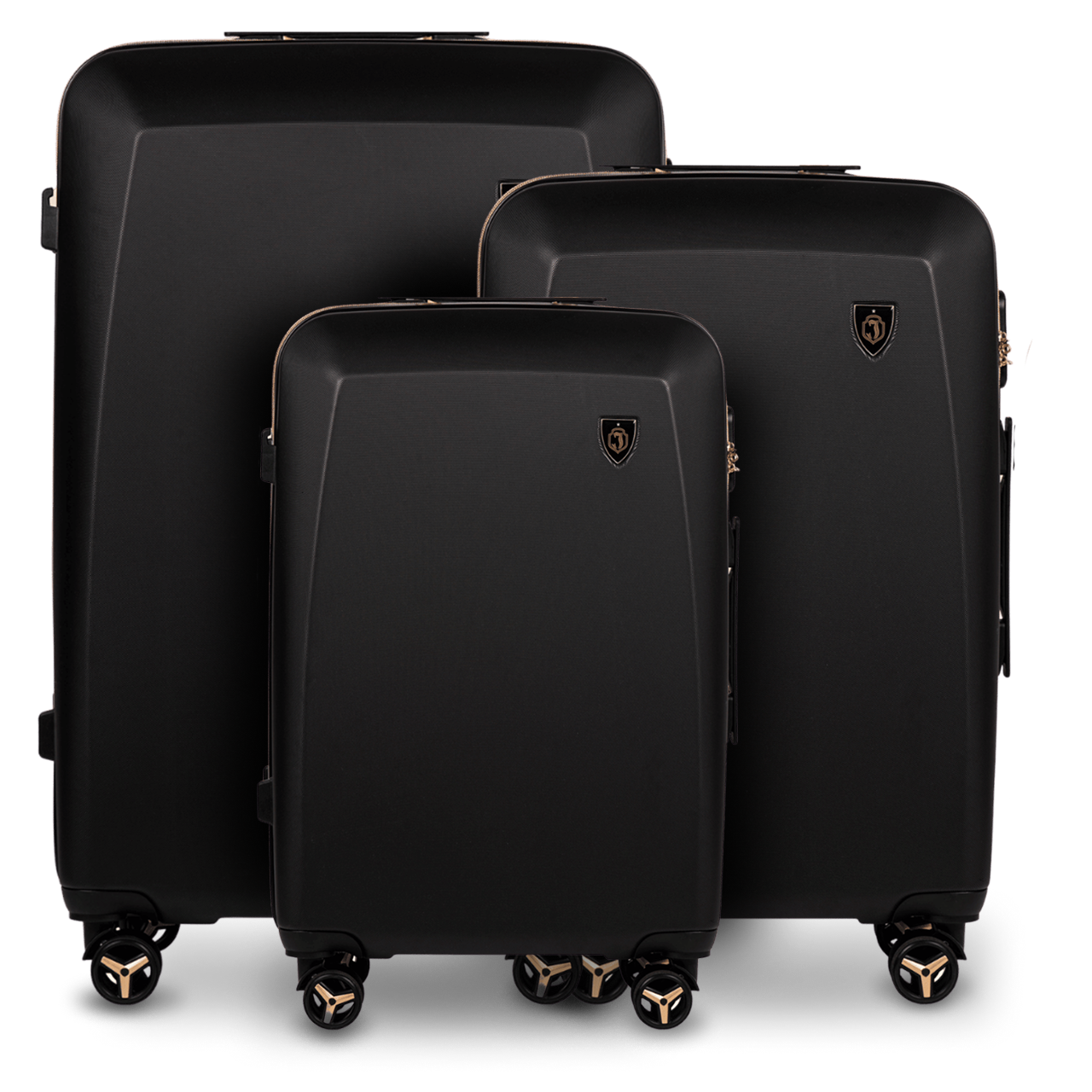Set da 3 valigie Wings x Jagiellonia NERO