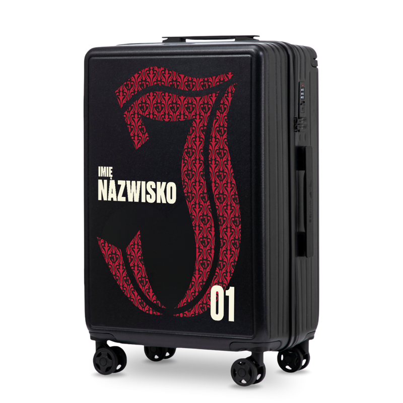 Personalized 24" WINGS x Jagiellonia 2026 medium suitcase - exceptional luggage for every journey