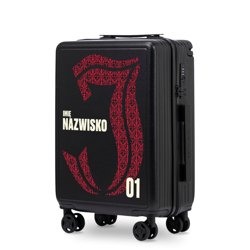 Personalized 20" WINGS x Jagiellonia 2026 cabin suitcase - luggage with a character of its own