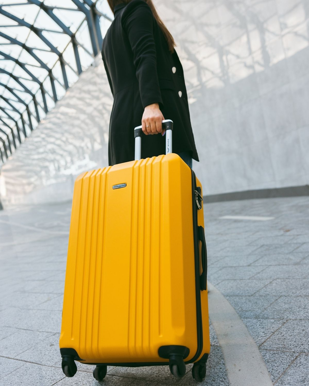 Large suitcase Wings 28" KESTREL Yellow