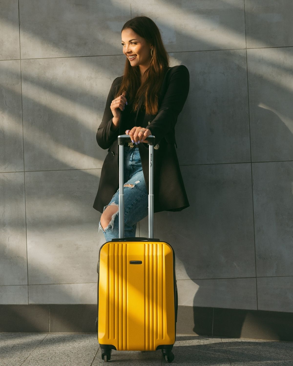 Příruční kufr Wings 20" KESTREL Yellow