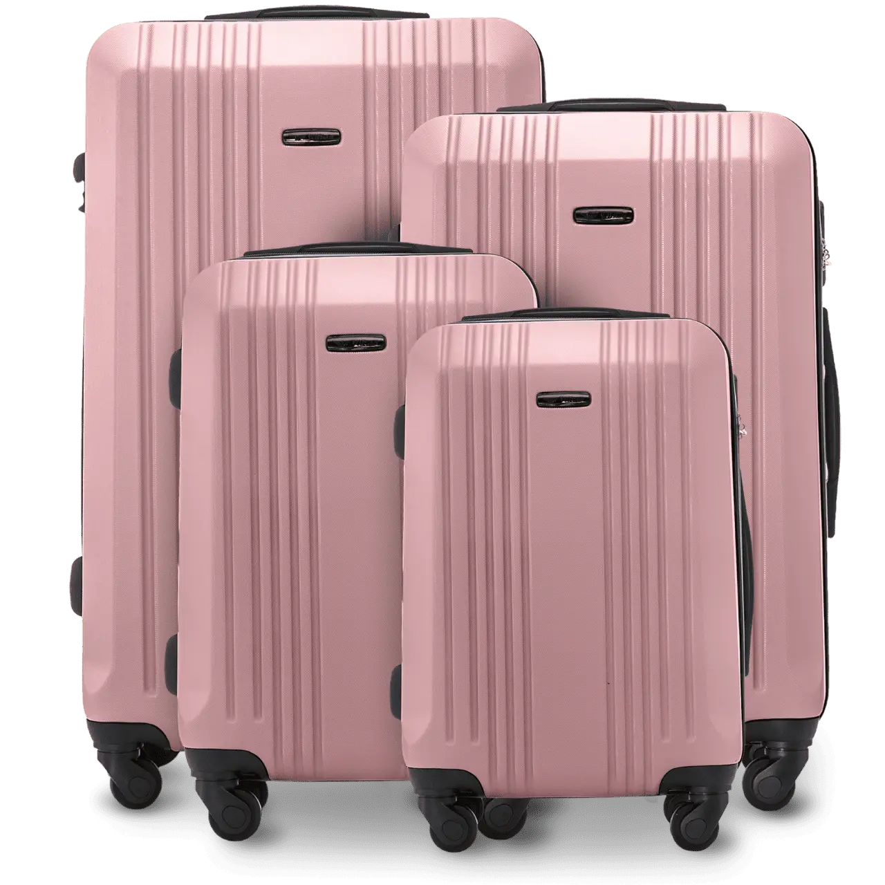 Komplet 4 walizek Wings KESTREL Rose gold KESTREL COLLECTION