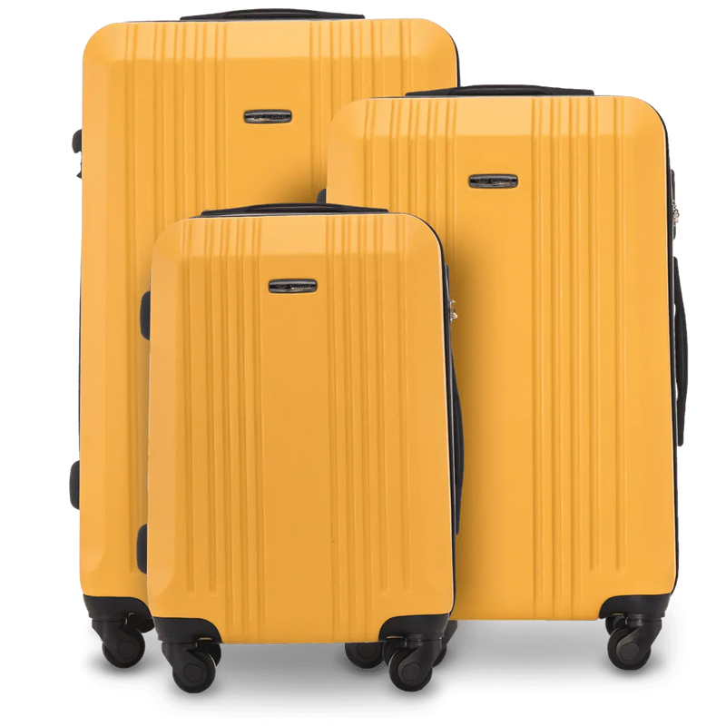 Set 3 valize Wings KESTREL Yellow