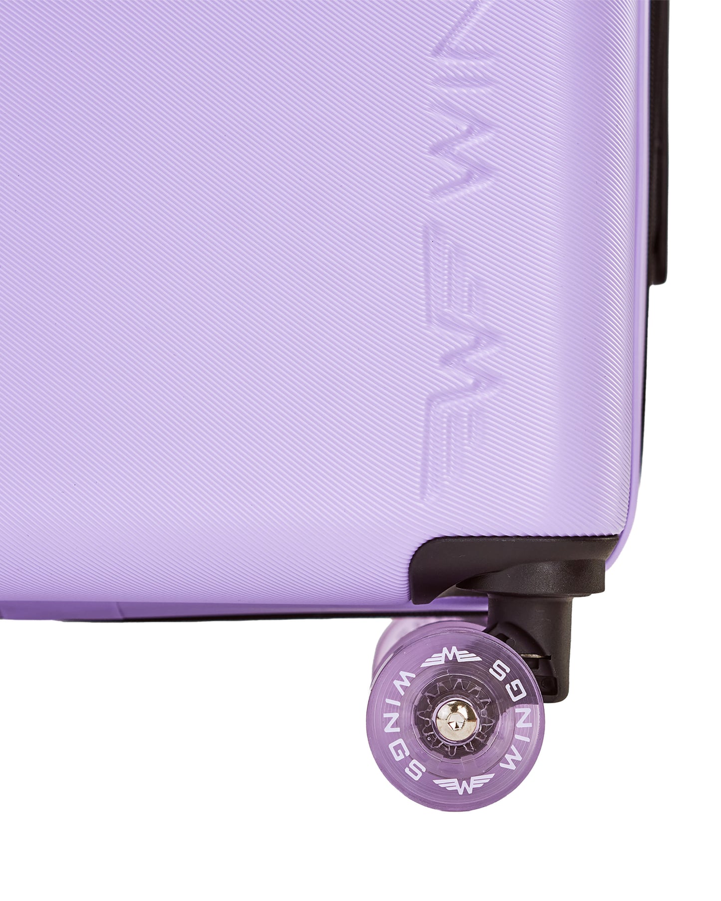 WINGS MAGPIE 20" CABIN SUITCASE WHITE PURPLE