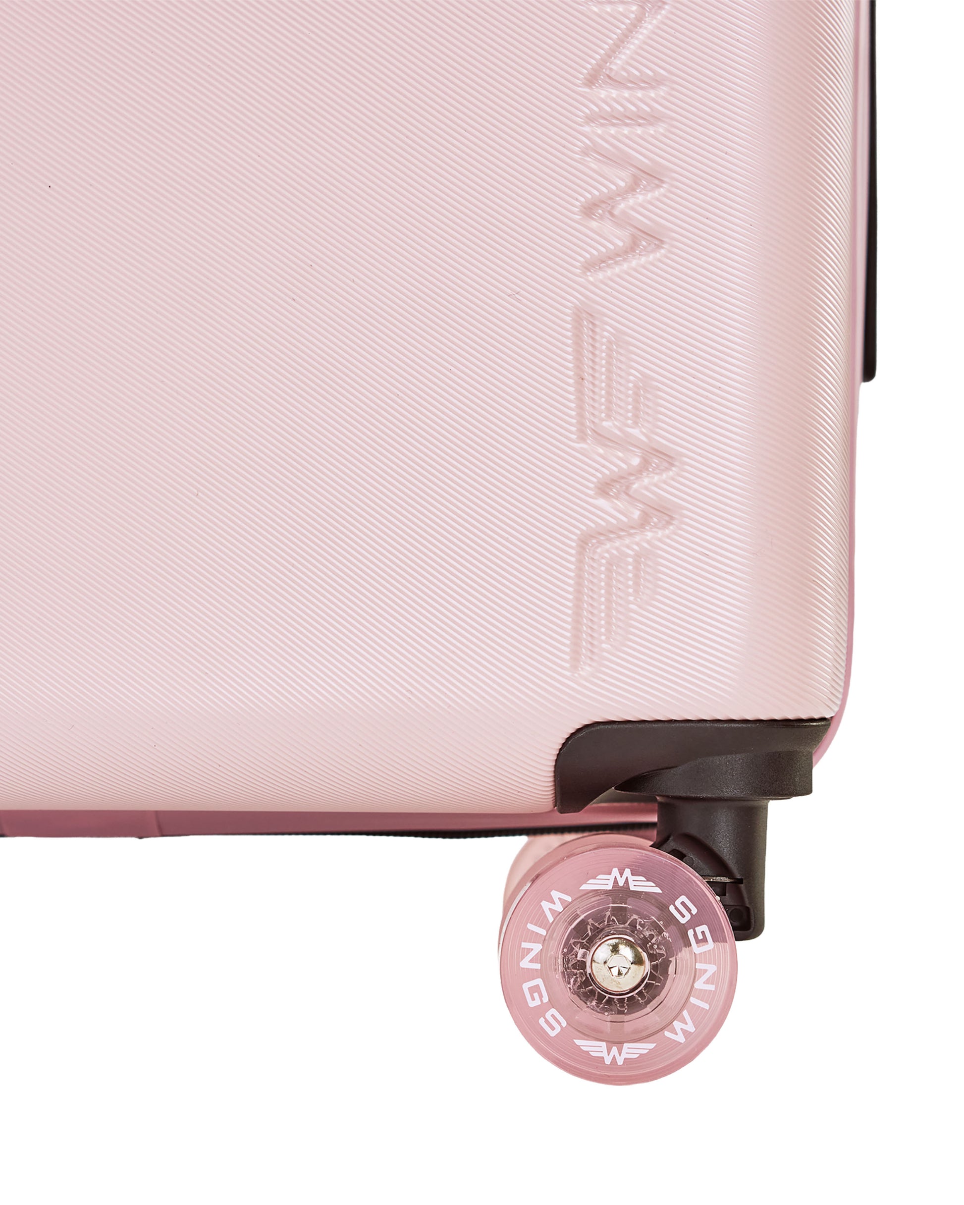 Valiză de cabină WINGS MAGPIE 20" AURIU ROZ