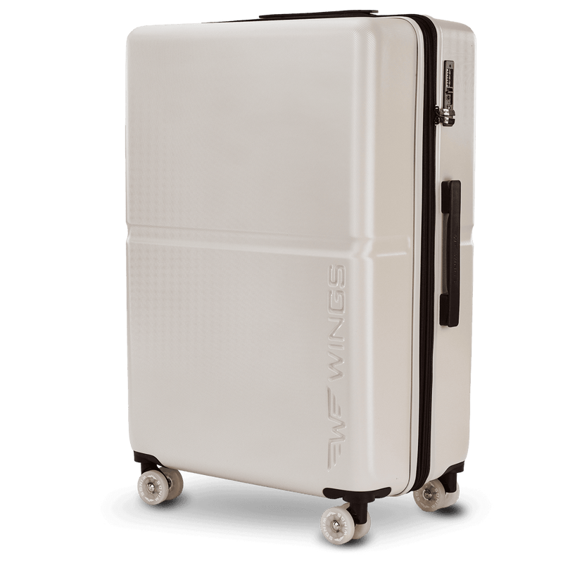 Stor kuffert WINGS MAGPIE 28" BEIGE