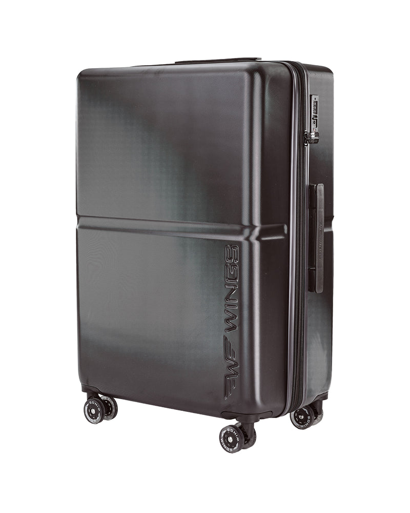 WINGS MAGPIE 28" LARGE SUITCASE BLACK