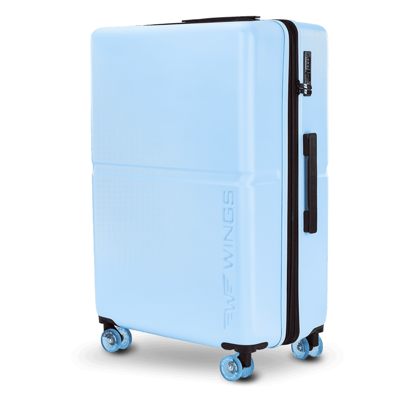 Großer Koffer WINGS MAGPIE 28" Hellblau