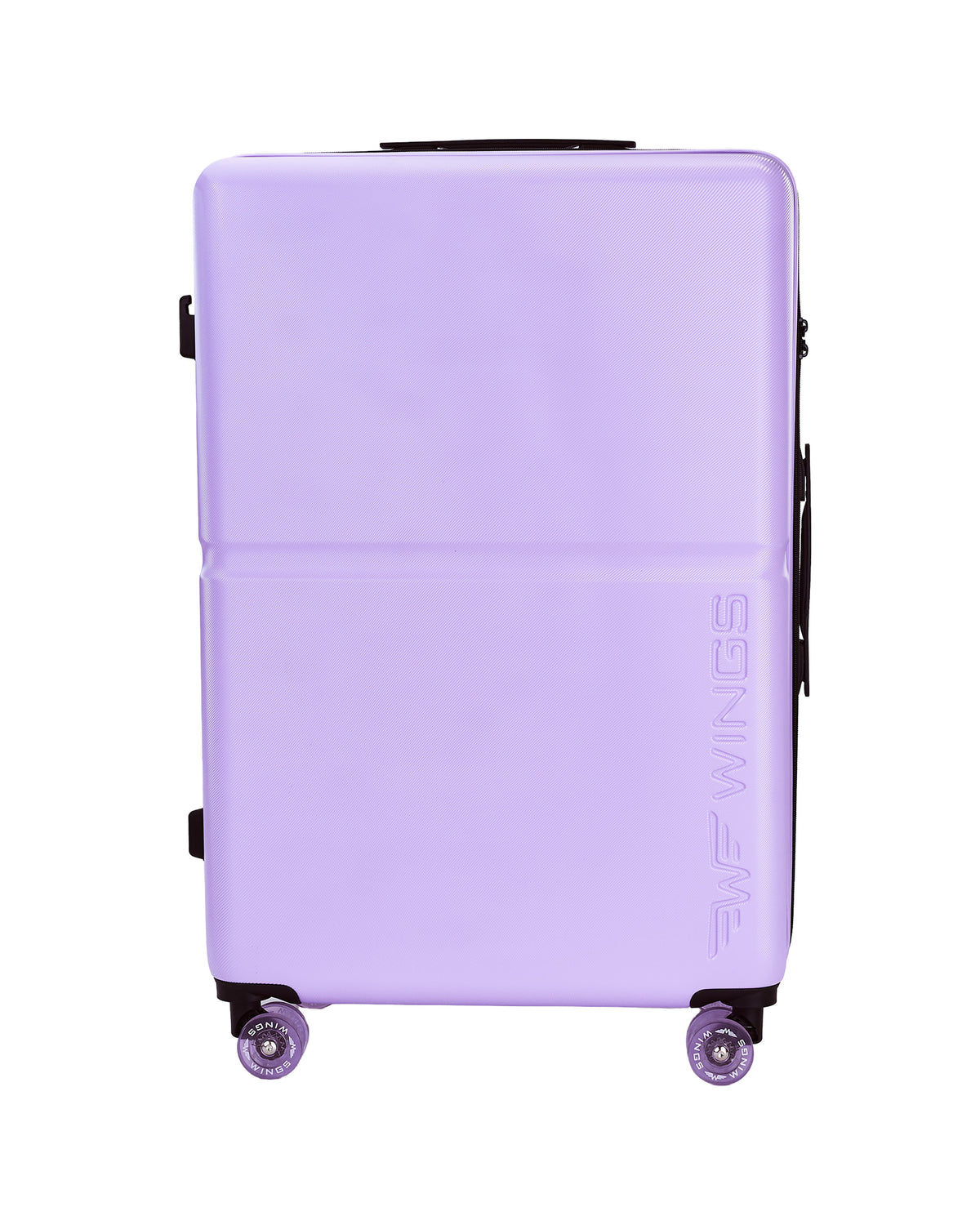 Nagy WINGS MAGPIE bőrönd 28" fehér-lila