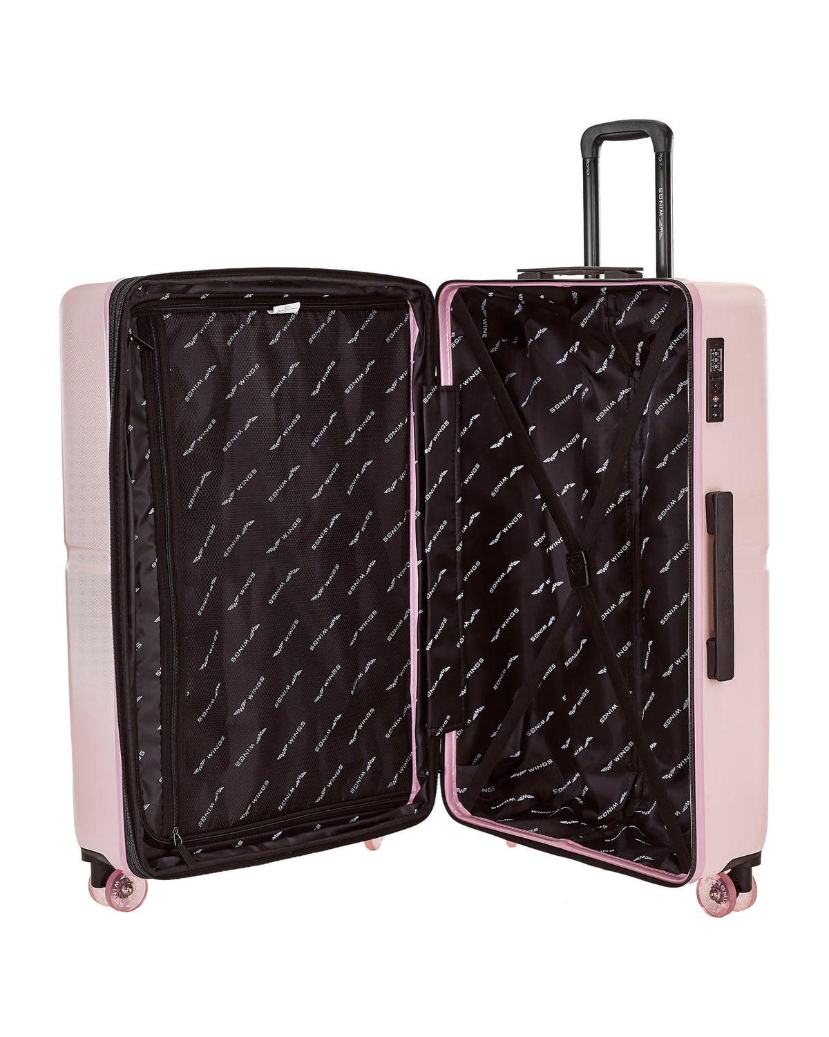 Nagy WINGS MAGPIE bőrönd 28" rozéarany