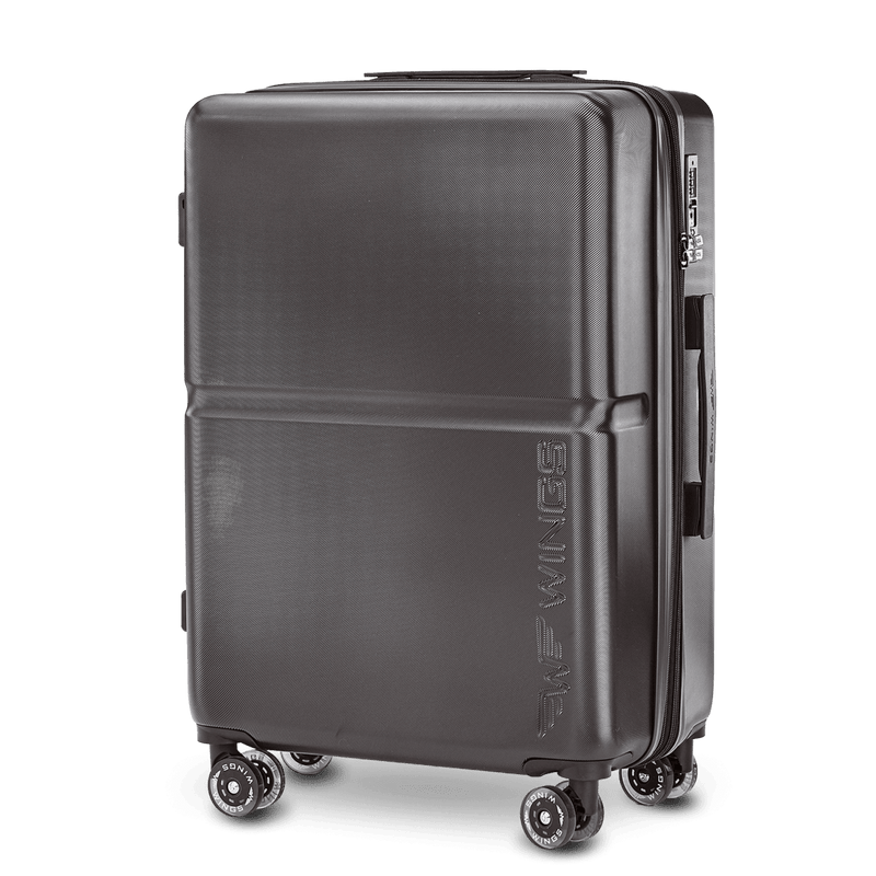 WINGS MAGPIE 24" middelgrote koffer BLACK