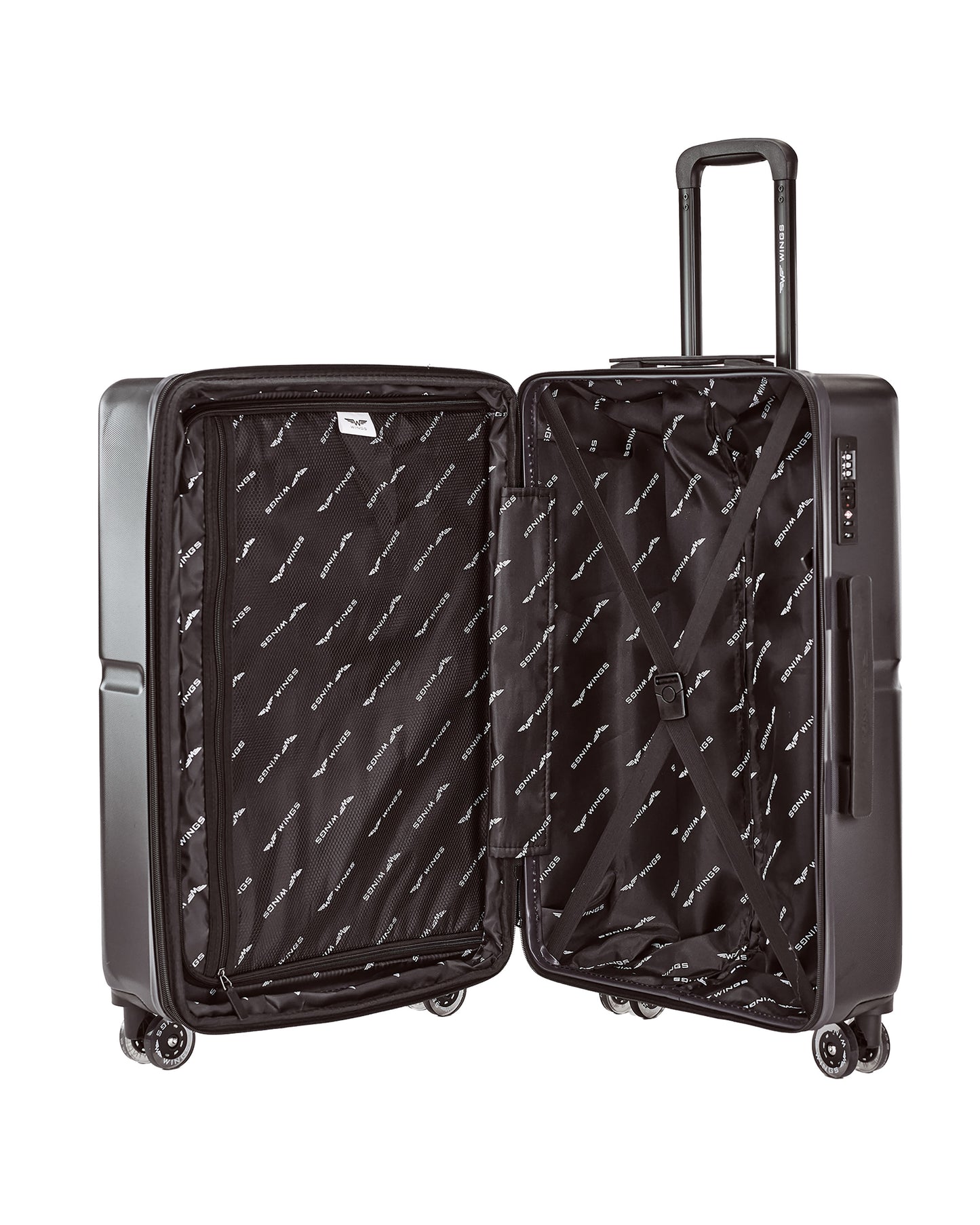 WINGS MAGPIE 24" BLACK KÖZEPES BŐRÖND