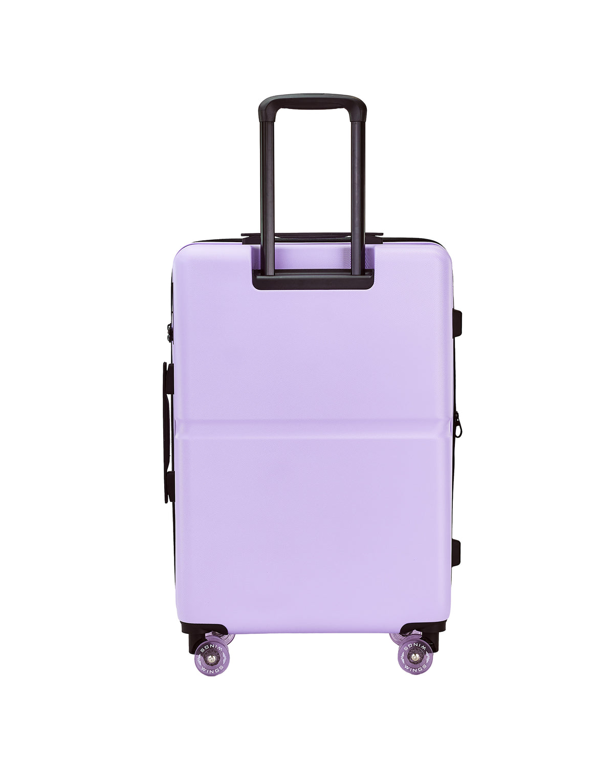 Vidutinis lagaminas WINGS MAGPIE 24" baltos ir violetinės spalvos