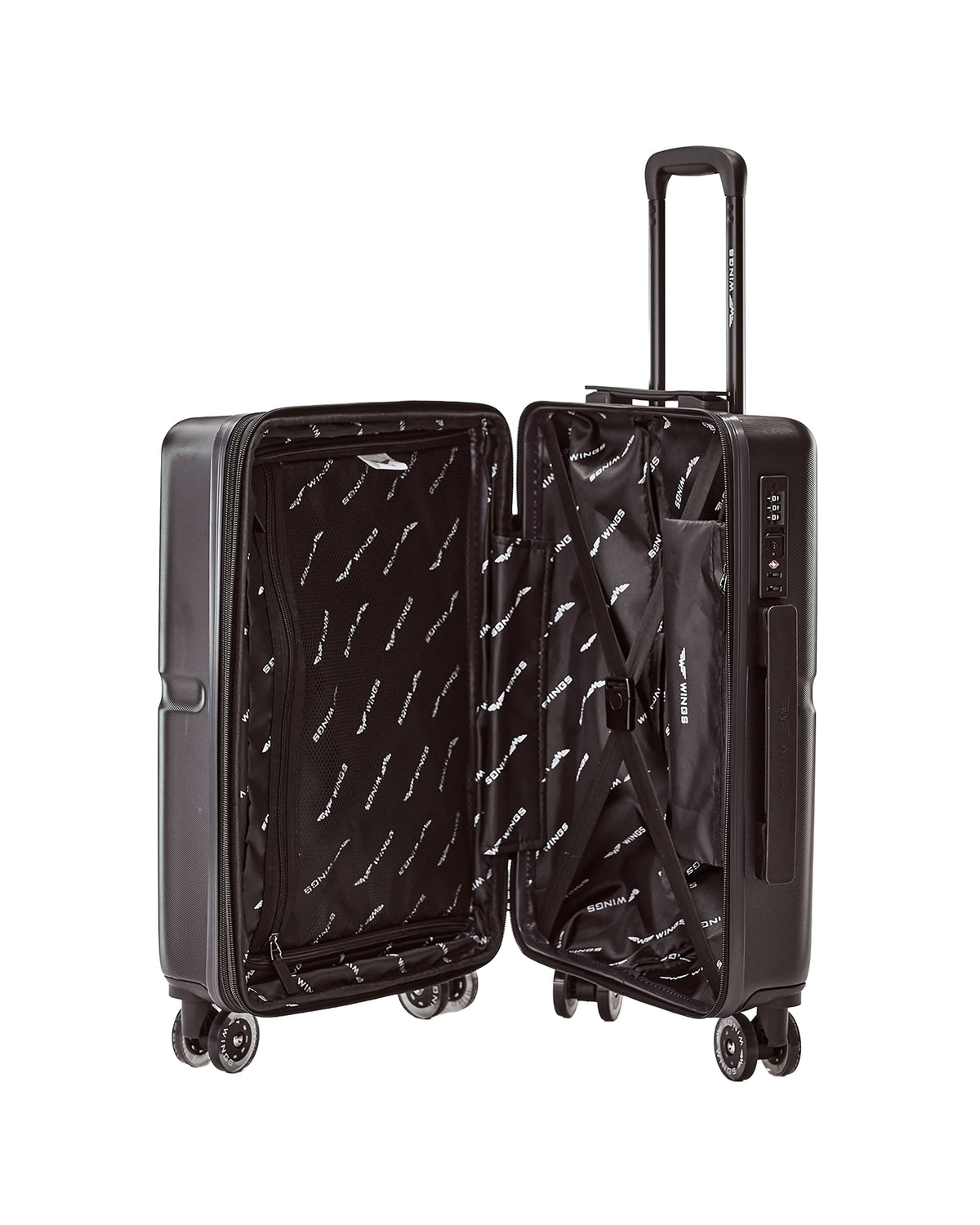 WINGS MAGPIE 20" BLACK KABINBŐRÖND
