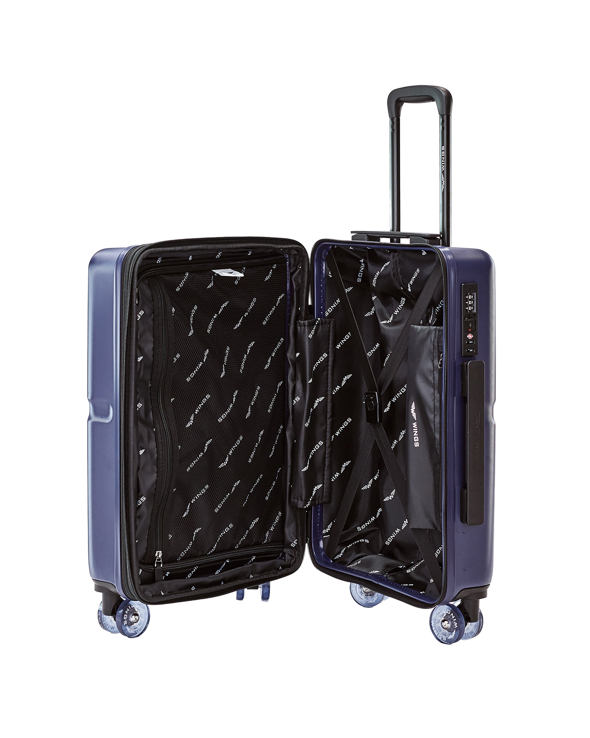 Valigia da cabina WINGS MAGPIE 20" BLU
