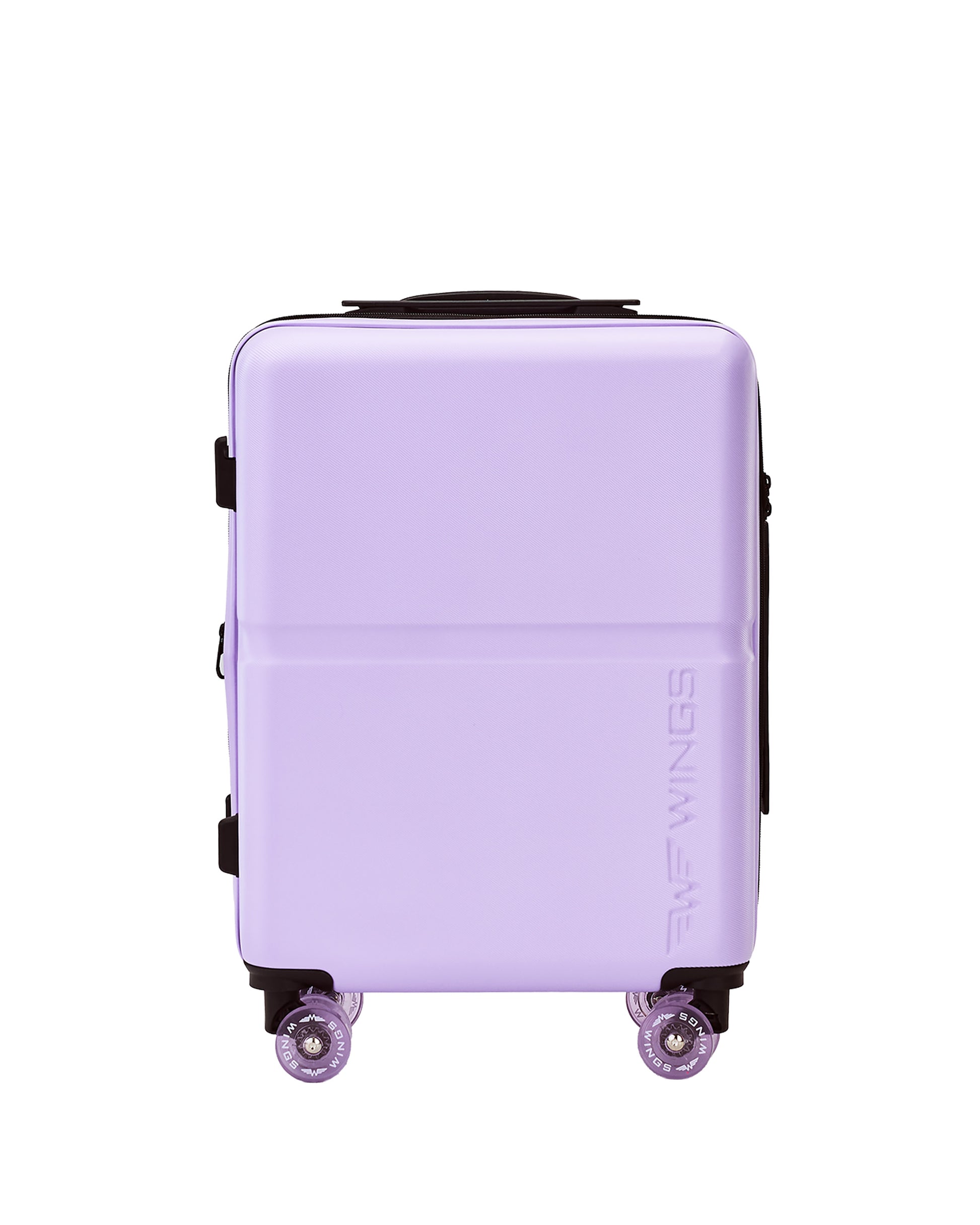 WINGS MAGPIE 20" CABIN SUITCASE WHITE PURPLE