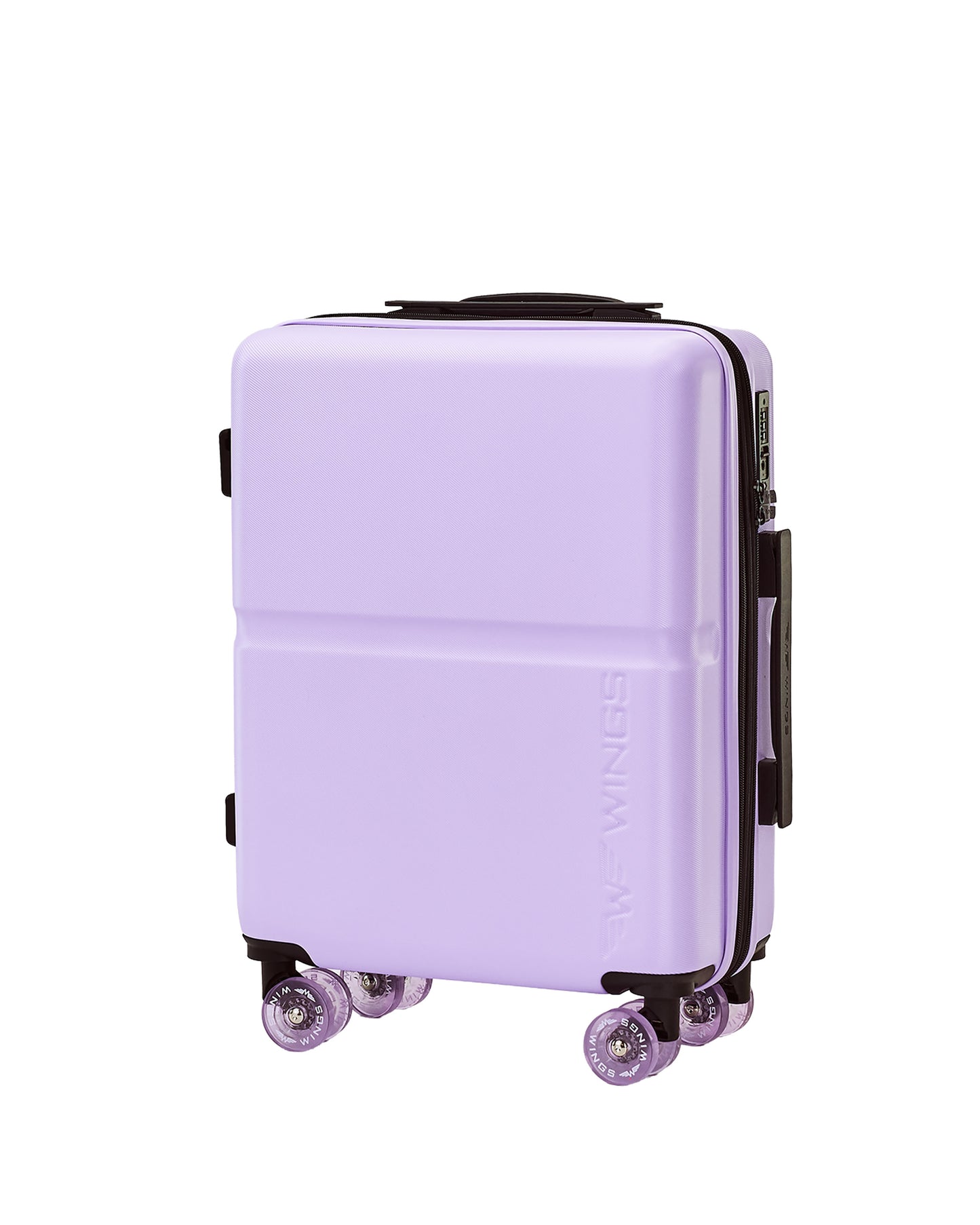 WINGS MAGPIE 20" CABIN SUITCASE WHITE PURPLE