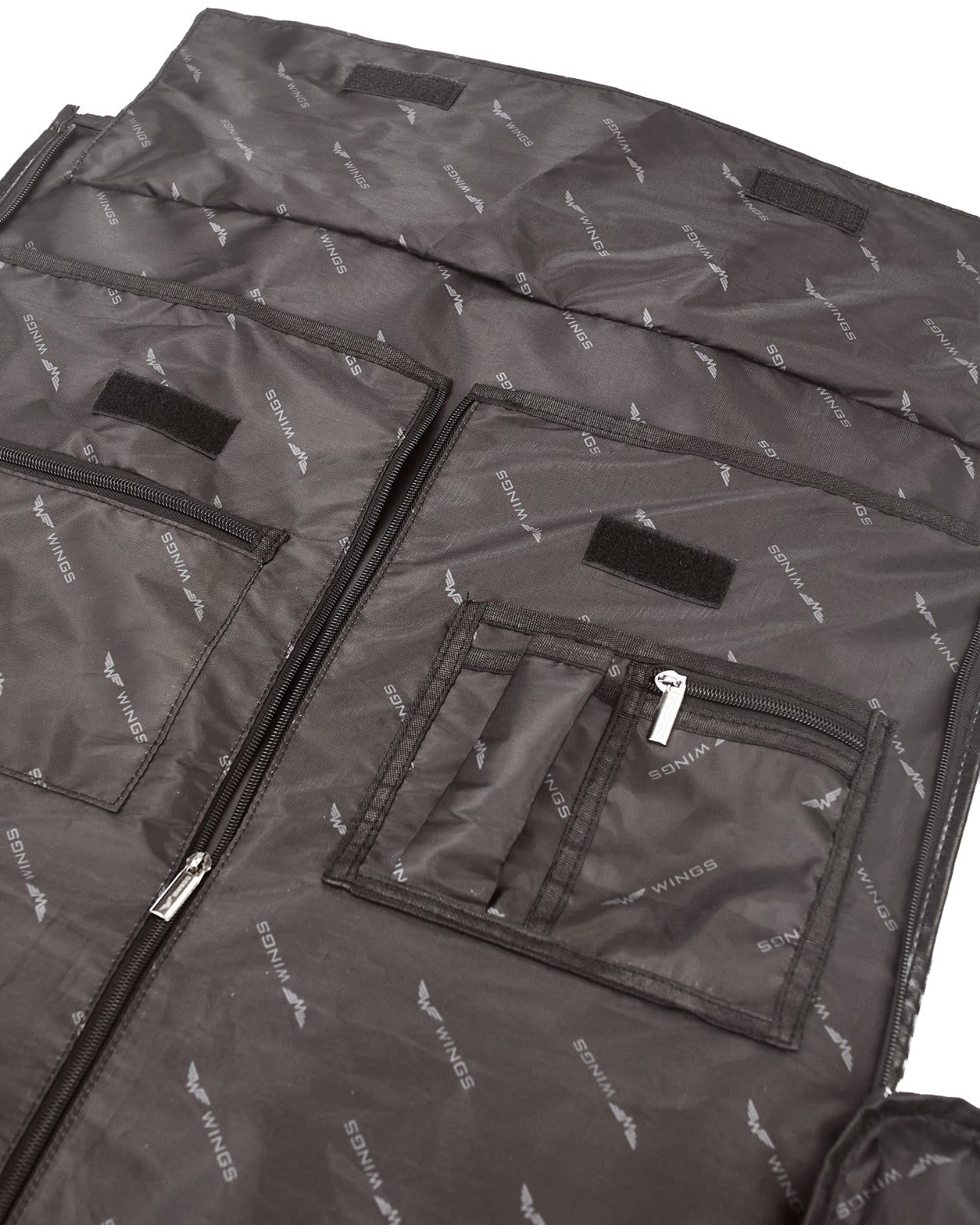 Elegantne 2-ühes ülikonnikott WINGS BLACK