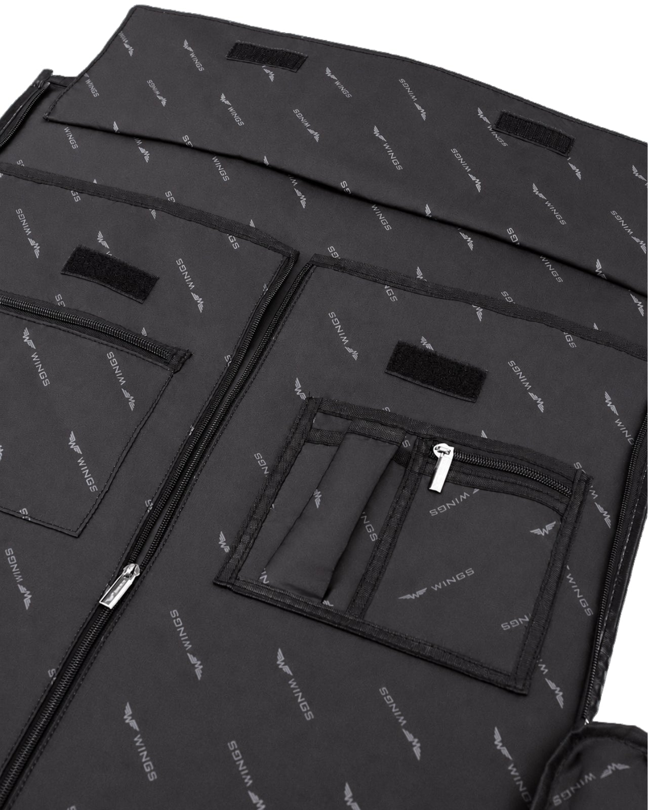 Geantă elegantă 2 în 1 pentru costum WINGS BLACK