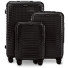 Set of 3 Wings PC Sea Eagle 2.0 BLACK suitcases