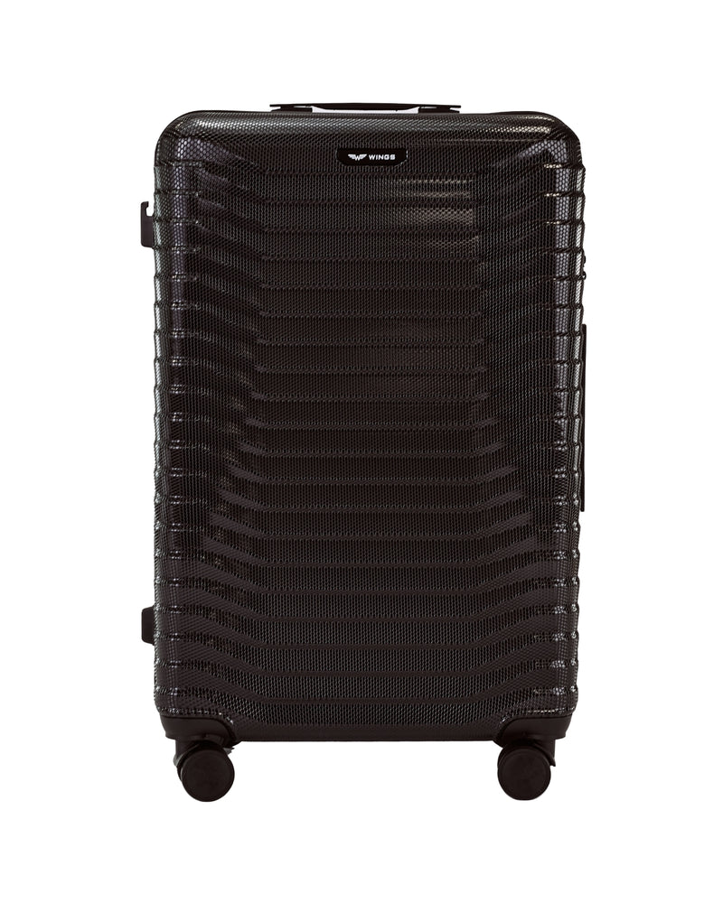 Sæt med 3 Wings PC Sea Eagle 2.0 BLACK-kufferter