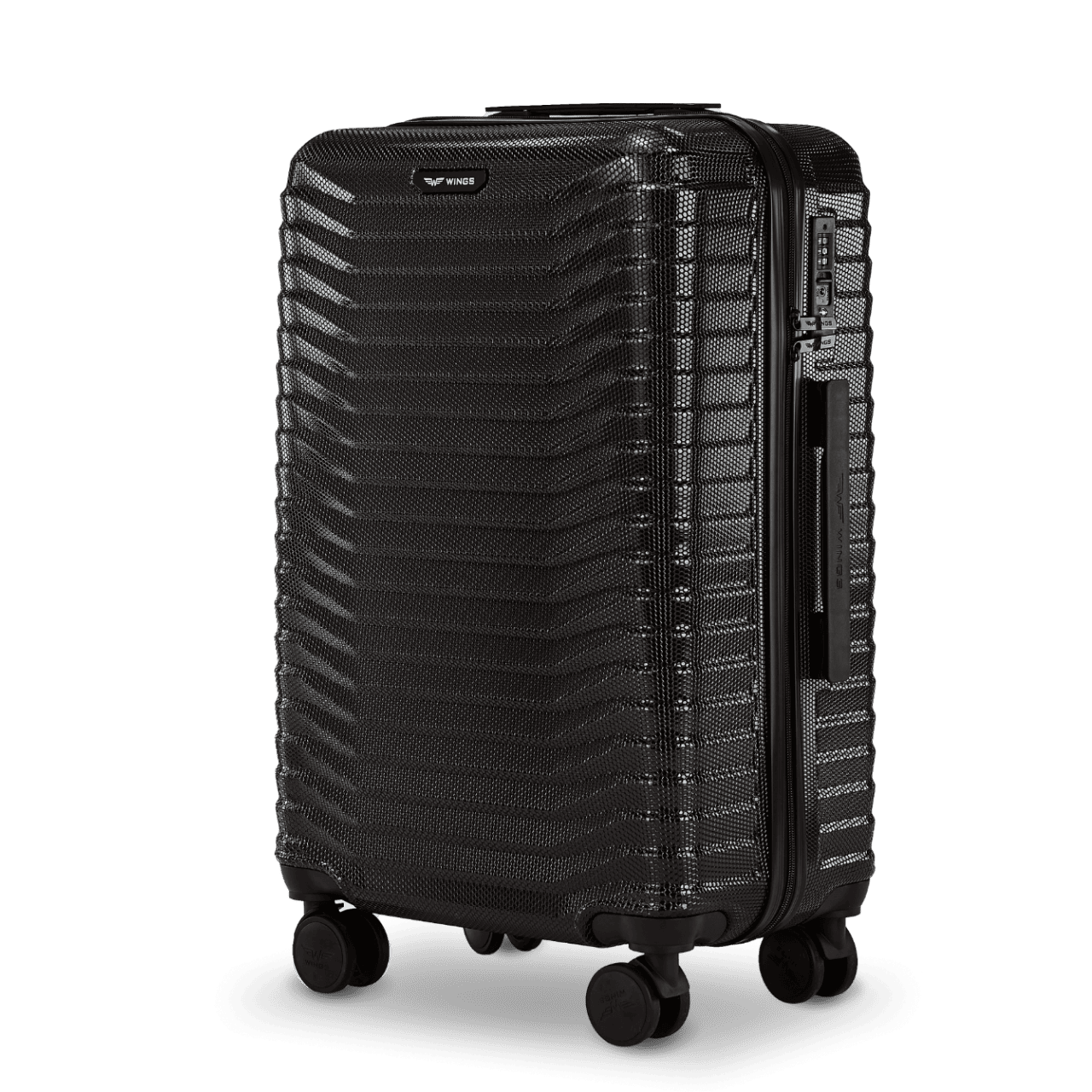 Kufr STREDNÝ WINGS PC SEA 2.0 EAGLE 24" BLACK