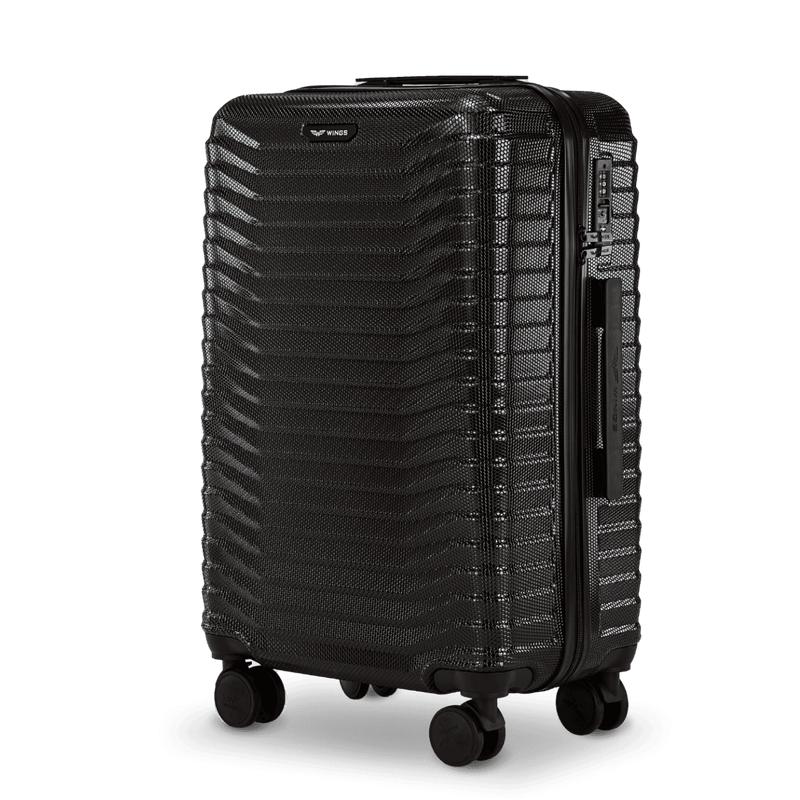 Mellemstor kuffert WINGS PC SEA 2.0 EAGLE 24" BLACK