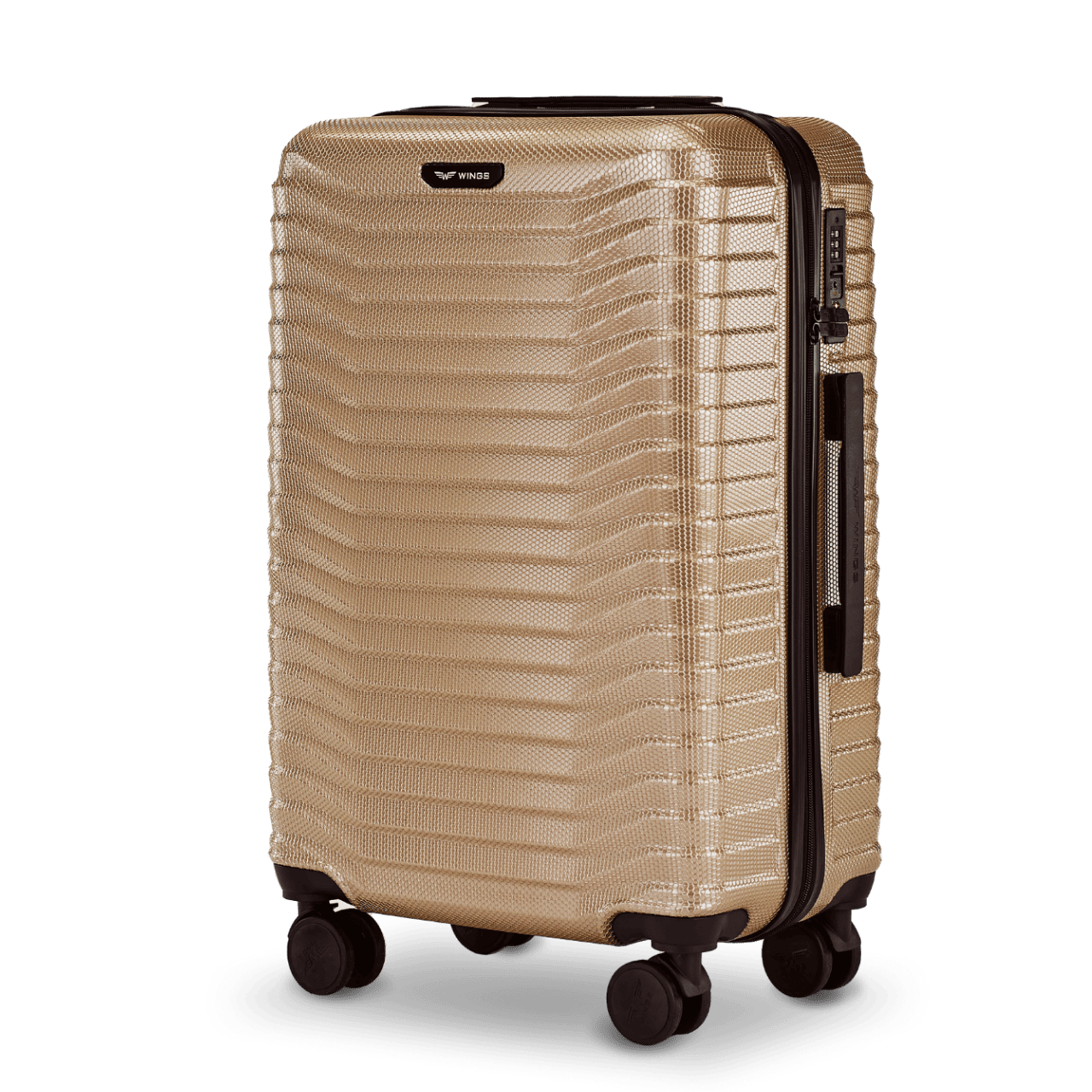 Mellemstor kuffert WINGS PC SEA 2.0 EAGLE 24" CHAMPAGNE