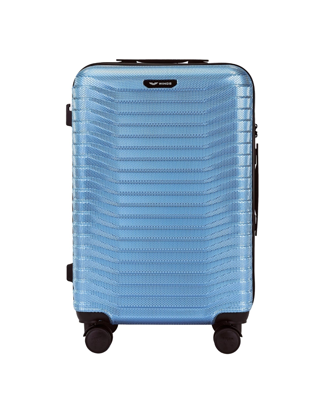 Set of 3 Wings PC Sea Eagle 2.0 SILVER BLUE suitcases
