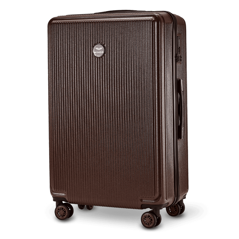 Valigia grande Wings PC African Eagle 2.0 28'' MARRONE CIOCCOLATO