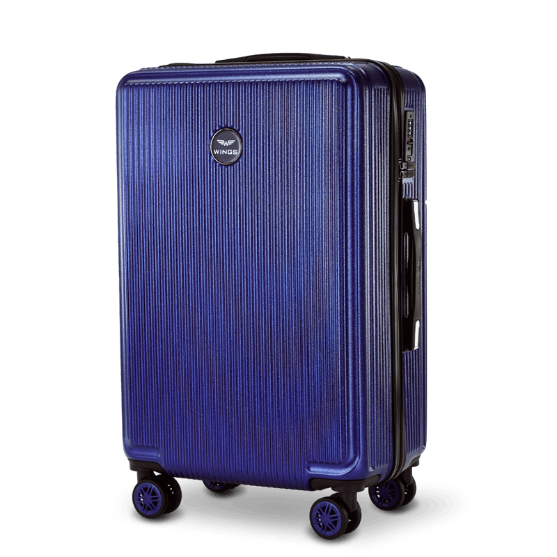Medium suitcase Wings PC African Eagle 2.0 24" DARK BLUE