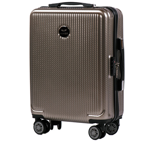 Wings PC African Eagle 2.0 20" Cabin Suitcase CHOCOLATE BROWN