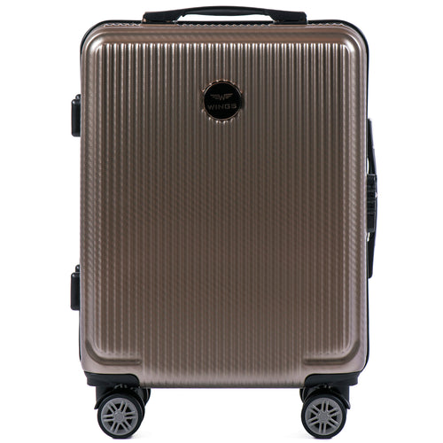 Wings PC African Eagle 2.0 20" Cabin Suitcase CHOCOLATE BROWN