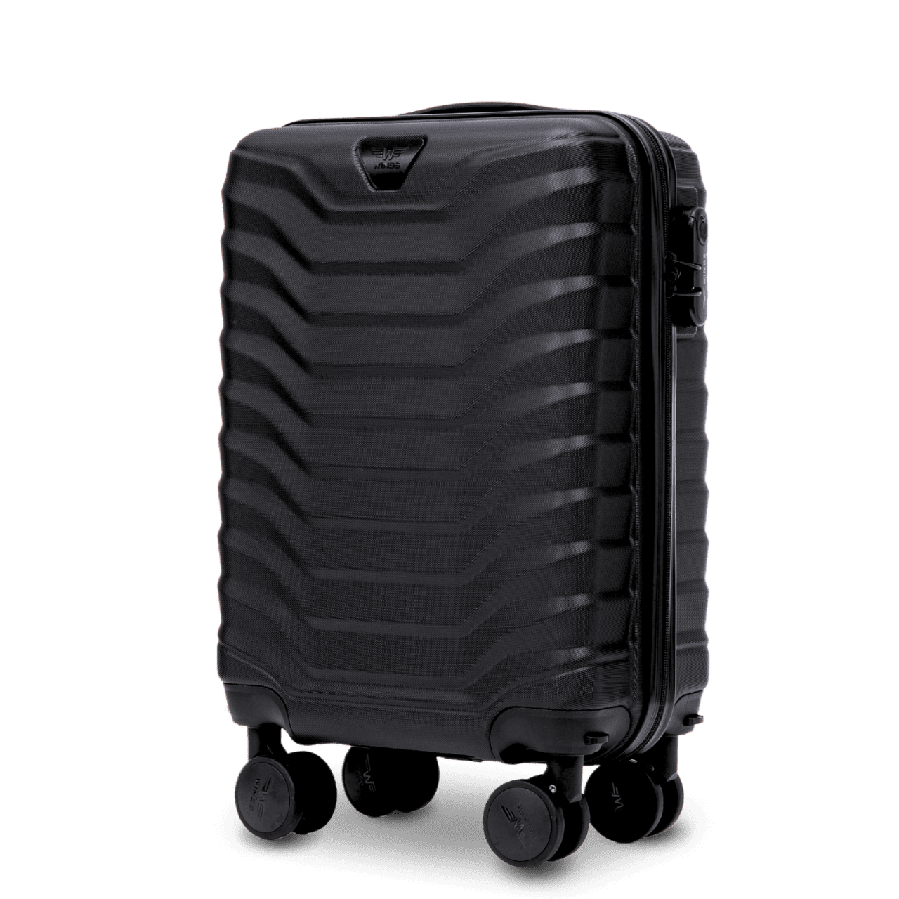 Malý kabínový kufor Wings PEAFOWL 18" čierna