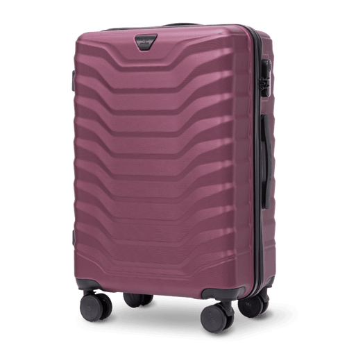 Medium case Wings PEAFOWL 24” BURGUNDY