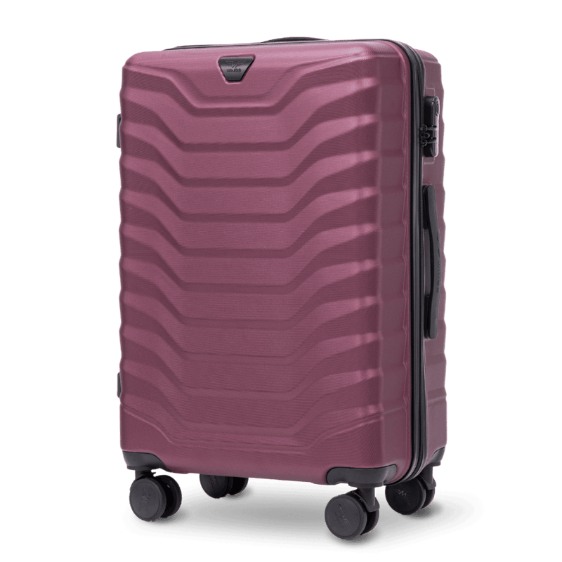 Mellemstor kuffert Wings PEAFOWL 24" BURGUNDY