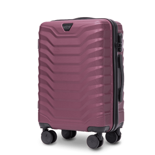 Cabin suitcase Wings PEAFOWL 20” BURGUNDY