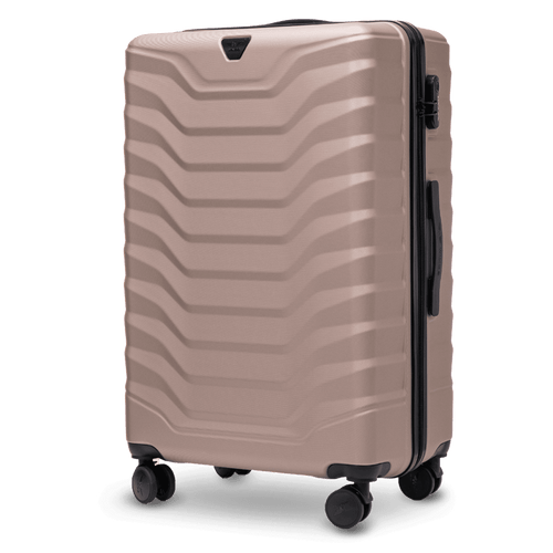 Large suitcase Wings PEAFOWL 28” CHAMPAGNE